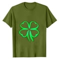 thumbnail image 3 of PNTUTB St. Patrick's Day Men's Casual Fashion Print Loose Comfortable Crew Neck Pullover Short Sleeve Tops, 3 of 5