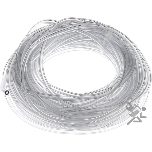 OnFireGuy 25 Feet - 1/16" ID x 1/8" OD Clear Vinyl Tubing Food Grade Multipurpose Tube for Kegs, Air Water Hose, Fuel Line