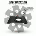 thumbnail image 2 of Rotating Seat Base, Heavy-Duty Rustproof Seat Base Mounting Plate, 360° Free Rotation, Suitable for Mercedes-Benz Sprinter, Ford Transit T5 T6 and Other Models(Left）, 2 of 8