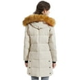 thumbnail image 2 of Orolay Women's Down Puffer Coat Winter Jacket with Adjustable Hood Beige S, 2 of 5