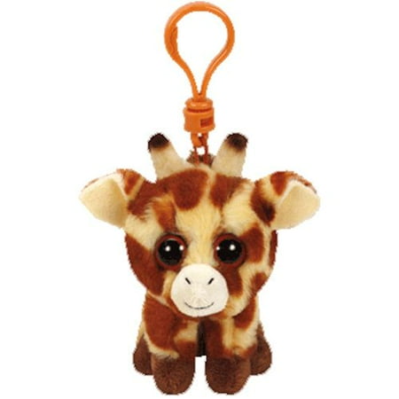Peaches Giraffe Beanie Babies Clip 5 inch - Stuffed Animal