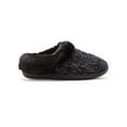 thumbnail image 3 of Dearfoams Cozy Comfort Women's Luxe Chenille Knit Clog Slippers, 3 of 5
