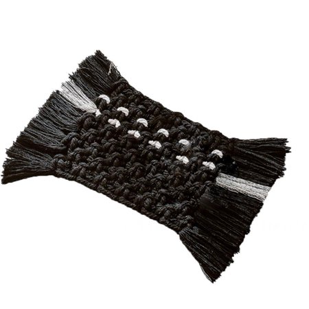 

Rectangular Braided Placemats Braided Rope Place Mat Thick Washable Kitchen Table Placemats for Home Cooking Wedding Party Cotton Rope