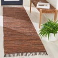 thumbnail image 2 of SAFAVIEH Vintage Leather Christal Solid Runner Rug, Light Brown, 2'3" x 9', 2 of 10