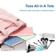 thumbnail image 3 of Bolso Hinchado, Bolso Hombro Acolchado Liviano, Bolsos Hechos de Abajo, Nylon, Poliéster Con Estructura Compartimentada Organizada Para Vieve Domiciliarios DiariamentO, Mujeres, 3 of 7