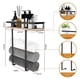 thumbnail image 4 of Towel Racks for Bathroom Wall Mounted,Metal Towel Holder with Wooden Shelf for Folding Towels, 4 of 5