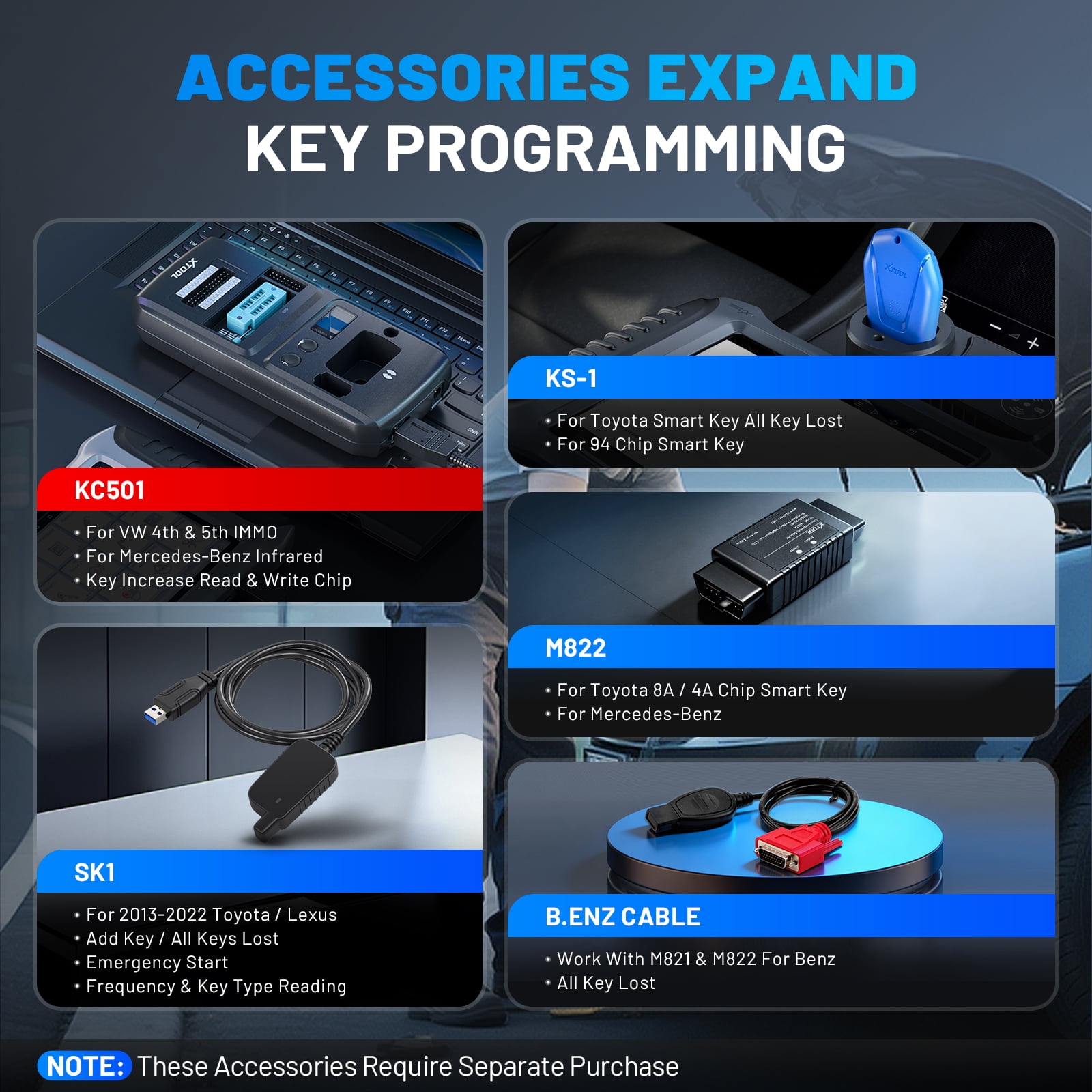 XTOOL X100PAD3 SE V2.0 + KC501 Key Fob Programmer All System OBD2 Scanner Bi-Directional Scan Tool 38 Services IMMO 2-Year Free Update