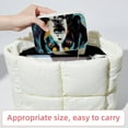 thumbnail image 6 of Dalmatians Velvet Portable Jewelry Organizer Box with Removable Compartment - Gift and Jewelry Display, 6 of 7