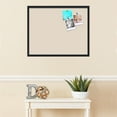 thumbnail image 3 of PinPix 30x24 Custom Cork Bulletin Board Desert Pastel Poster Board Has a Fabric Style Canvas Finish, Framed in Desert Pastel, by ArtToFrames (PinPix-1815), 3 of 5