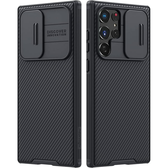 SuperShield Case Designed for Samsung Galaxy S22 Ultra with Slide Camera Cover, Slim Shockproof Protective Phone Cases, Sliding Camera Lens Protection for Galaxy S22 Ultra 5G