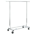 thumbnail image 5 of SSyao Heavy Duty Clothing Rack Rolling Collapsible Clothes Garment Rack Stand W/Wheels, 5 of 15