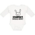 thumbnail image 3 of Inktastic Grandma Snuggle Bunny Easter Boys or Girls Long Sleeve Baby Bodysuit, 3 of 5