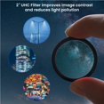 thumbnail image 4 of Filtro de contaminación lumínica UHC de 2 pulgadas para telescopio astronómico, 4 of 9