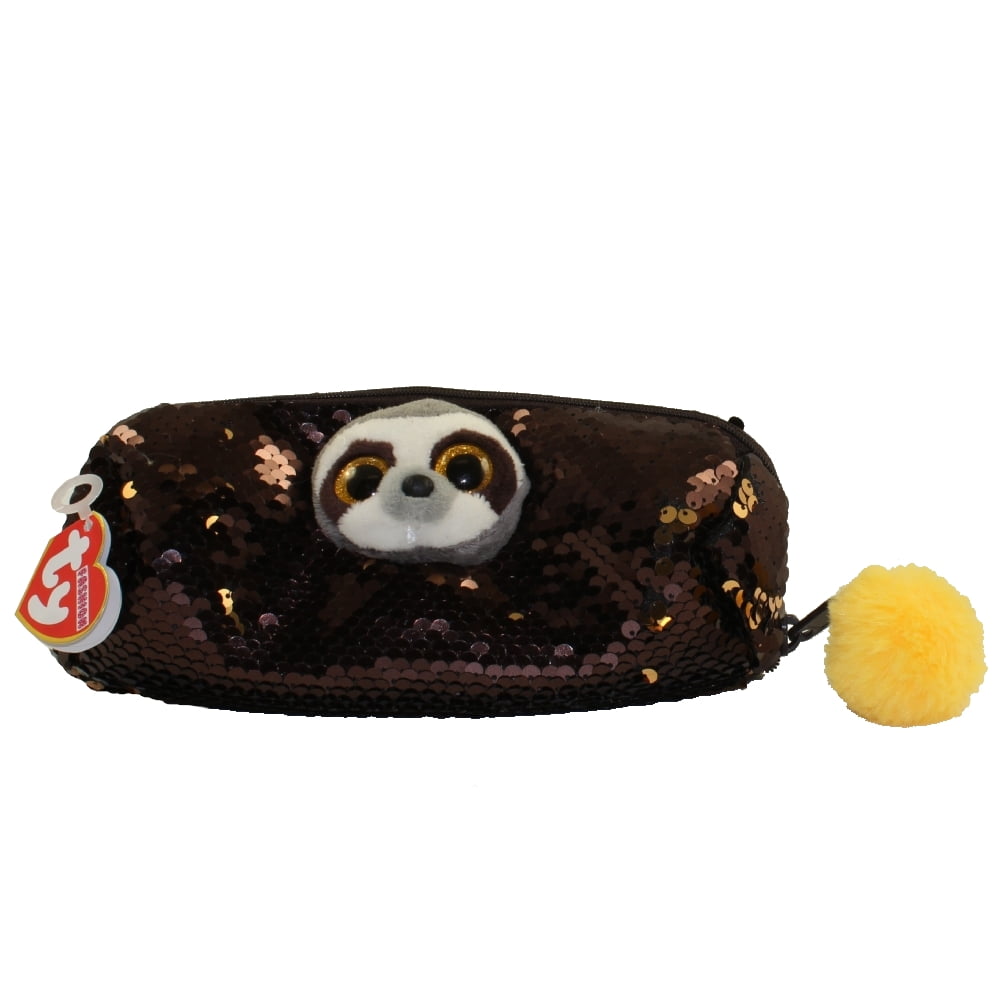 Details about   TY Fashion Flippy ~SHADOW THE CAT~ Beanie Boo Sequin Pencil Bag Pouch 