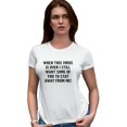 thumbnail image 1 of Womens When This Virus Is Over Stay Away From Me Funny 2020 Deluxe Soft T-Shirt, 1 of 1