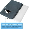 thumbnail image 6 of Tianle 12-Inch Laptop Tablet Sleeve Case for 2024-2014 Surface Pro 4/5/6/7/7+/8/9/10|Surface Laptop Go 1/2/3 12.4"|iPad Pro 12.9'' M2|Galaxy Tab S8+/S7+ Bag Water-Resistant Cover (Navy Blue), 6 of 7