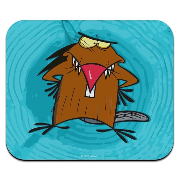 Angry Beavers Daggett Low Profile Thin Mouse Pad Mousepad