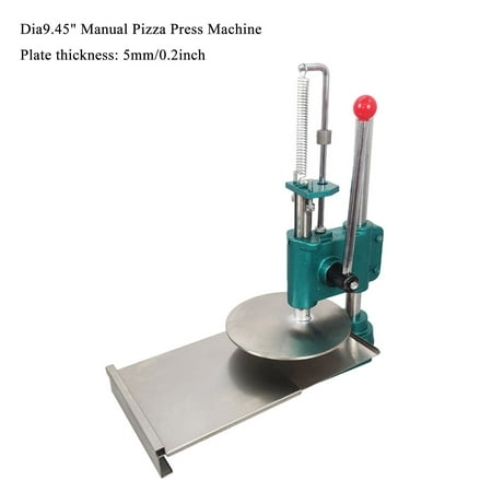 

INTBUYING 9.45 Pizza Presser Household Dough Pastry Manual Press Machine Stainless Steel