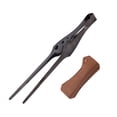 thumbnail image 1 of Pinza alimentos acero inoxidable para barbacoa picnic viaje, utensilios cocina acampada, 1 of 5