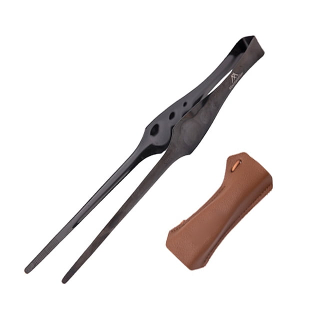 Pinza alimentos acero inoxidable para barbacoa picnic viaje, utensilios cocina acampada