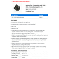 thumbnail image 2 of Ignition Coil - Compatible with 1999 - 2005 Pontiac Montana 3.4L V6 2000 2001 2002 2003 2004, 2 of 2