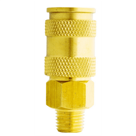 Milton Industries HI-Flo V-Style 'A,M,V' 3/8" MNPT Brass Body