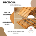 thumbnail image 3 of Silla Mecedora De Bambú Komfort, 3 of 4