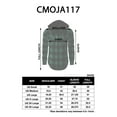 thumbnail image 6 of H2H Mens Casual Hoodie Zip up Jackets Check Patterned Long Sleeve with Front Pockets GREEN US XL/Asia 2XL (CMOJA117), 6 of 6
