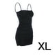 thumbnail image 1 of Vestido de verano sin mangas con cuello barco para mujer, vestido ajustado para club nocturno, negro, xL Inevent AP1098-20B, 1 of 7