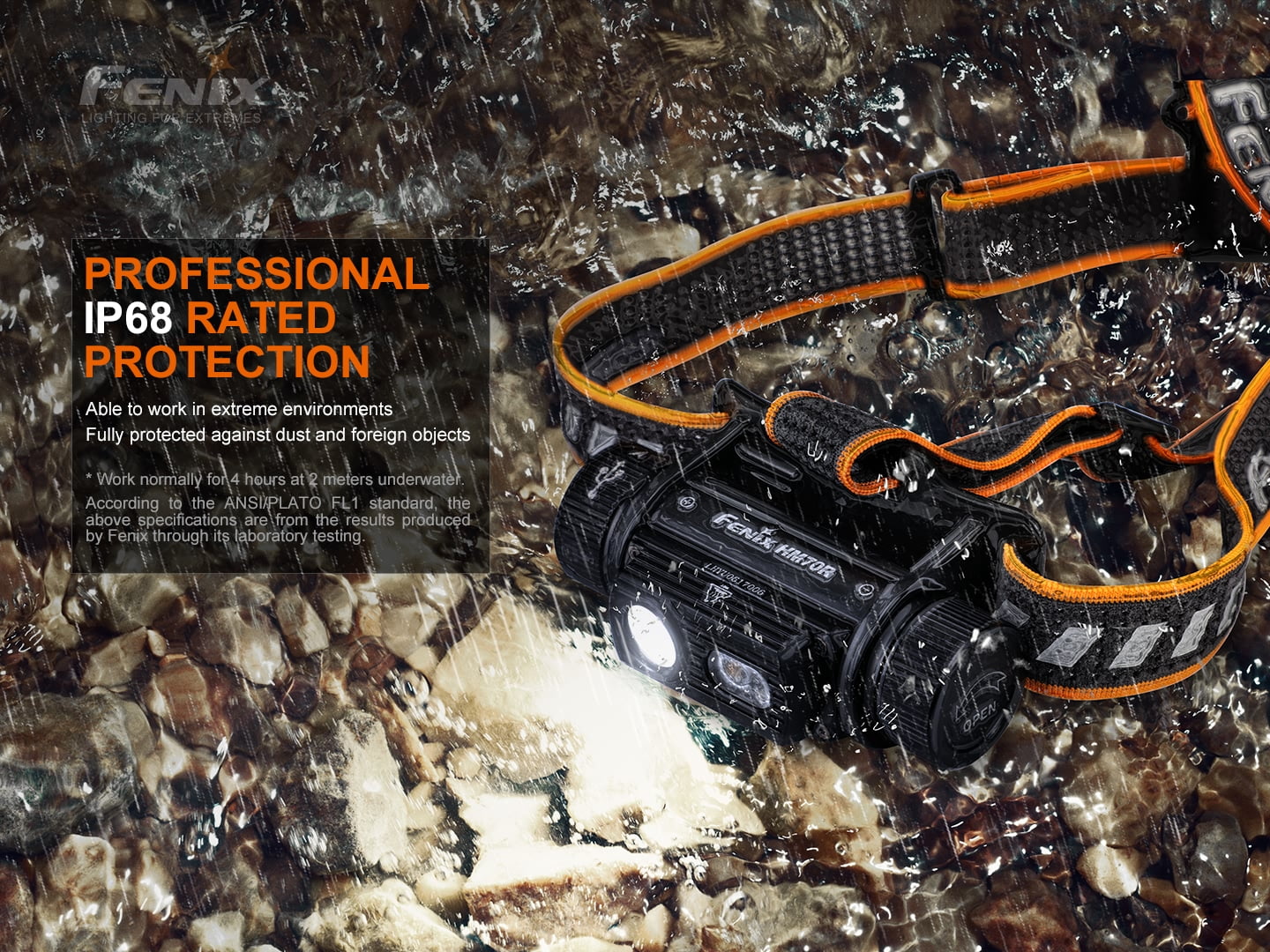 Fenix HM70R Headlamp 1600 Lumen