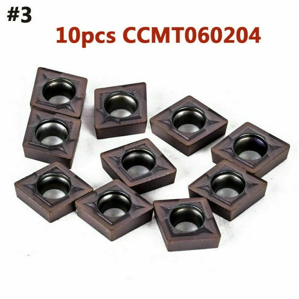 TENCE 10pcs 40 Types CNC Carbide Tips Inserts Blade Cutter Lathe