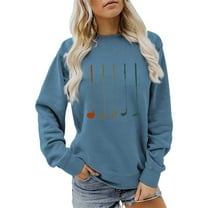 Fall Sweatshirts For Women Sweatshirt Game Day Sweater Funny Golfing Lover Shirt For Pullover