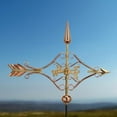 thumbnail image 3 of Good Directions Victorian Arrow Pure Copper Garden Weathervane with Garden Pole by  garden pole, 3 of 4