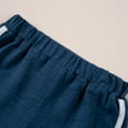 thumbnail image 6 of Gbsyewxs Girls Outfits 2 Piece Crew Neck Short Sleeve Printed Tops And Shorts Set Soft Summer Girls Clothes Set Navy Size 3-4 Years, 6 of 9