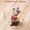 B, variant on Clearance Resin Christmas Animal Figurine, Holiday Tabletop Decoration - Monkey