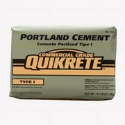 Quikrete 1124-47 Portland Type 1 Cement, Gray, 47 LB