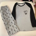 thumbnail image 2 of Pijamas Kawaii Sanrio Hello Kitty para niñas, ropa de dormir de poliéster de manga larga para estudiantes, regalo de dibujos animados de Anime Pochacco, Otoño e Invierno, 2 of 3