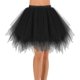 thumbnail image 1 of Ein Damen-Tutu Rock im Petticoat-Stil: Kurzer Tüllrock im 50er-Jahre-Look, Ballett-Tanzkleid, Crinoline im Rockabilly-Stil, ideal for Karneval und Parties, 1 of 5