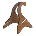 thumbnail image 3 of OUSITAID Wooden Ukulele Stand Portable Detachable String Instrument Bracket Holder Basswood Material for Ukuleles Violins, 3 of 7