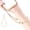 Champagne Gold, variant on Simple Type Pearls Phone Strap Convertible Wrist Lanyard with Secure Metal Clasps Elegant Mobile Phones Chain for Daily