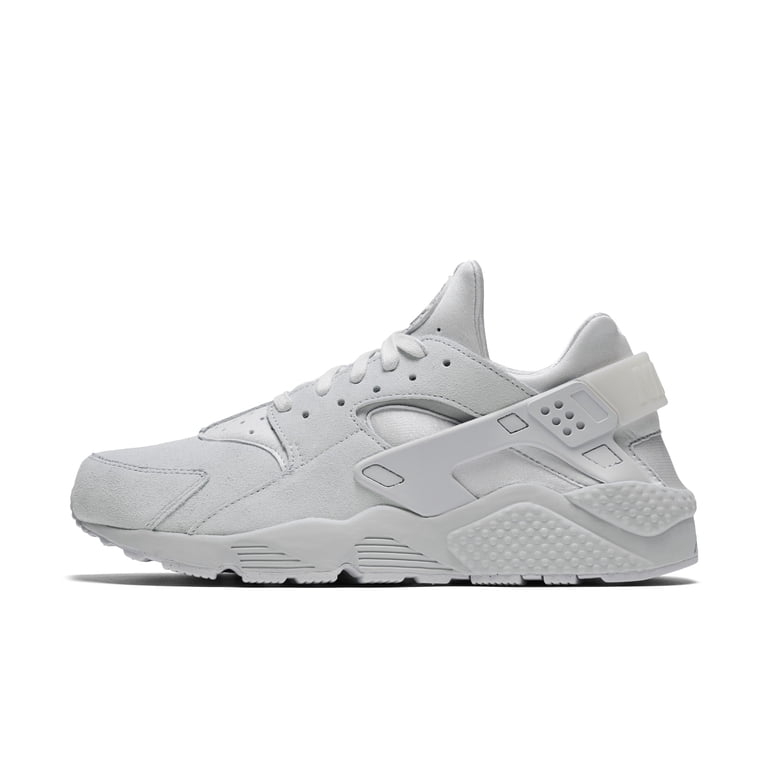 Mens Nike Air Huarache Run Premium Neutral Grey White 704830  display picture 1