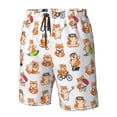 thumbnail image 4 of Fotbe Kawaii Shiba Dog Trajes de Baño Estampados para Hombre, Shorts de Verano de Secado Rápido, Ropa de Playa, Bañadores-Medium, 4 of 6