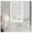 Pearl White, variant on Cordless Light Filtering Mini Blind - 52 Inch Width, 64 Inch Length, 1" Slat Size - Pearl White - Cordless GII Morningstar Horizontal Windows Blinds for Interior by Achim Home Decor
