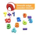 thumbnail image 3 of Skoolzy Rainbow Wooden Numbers Puzzle Juego de 13 piezas - Los niños pueden aprender a sumar restar Contar educativo Matemáticas Montessori Juguetes para niños pequeños Bloques de aprendizaje de jugue, 3 of 5