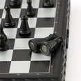 thumbnail image 4 of Peggybuy Mini Board Games Magnetic Chessmen Checkers Portable Flying Chess Camping Travel, 4 of 9
