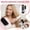 White, variant on Cordless Hair Straightening Brush, Rechargeable Wireless Straightener Comb with Scalp Massage Function, Portable Quick Styling Tool for All Hair Types Women Travel,Black