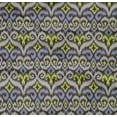 thumbnail image 4 of oneOone Organic Cotton Poplin Twill Fabric Swirl & Paisley Ikat Fabric Prints By Yard 42 Inch Wide, 4 of 4