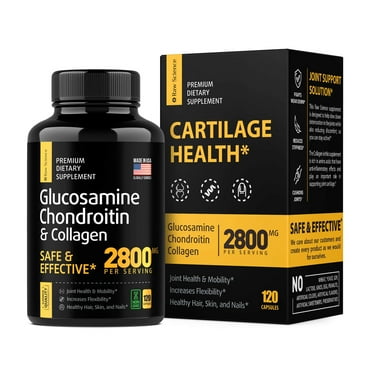 Solgar Extra Strength Glucosamine Chondroitin MSM with Ester-C Tablets ...