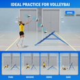 thumbnail image 2 of Red Rebounder Winthai de 4 x 4 pies para voleibol, fútbol y béisbol, 2 of 9