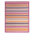 thumbnail image 3 of Unique Loom Aruba Outdoor Collection Area Rug - Paradera (9' x 12' Rectangle Pink/Gold), 3 of 7